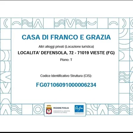 Holiday home La Casa Di Franco E Grazia